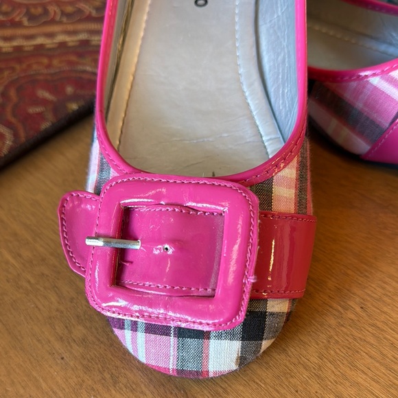 Pink and Blue Flats & Loafers Shoes - Picture 3 of 8
